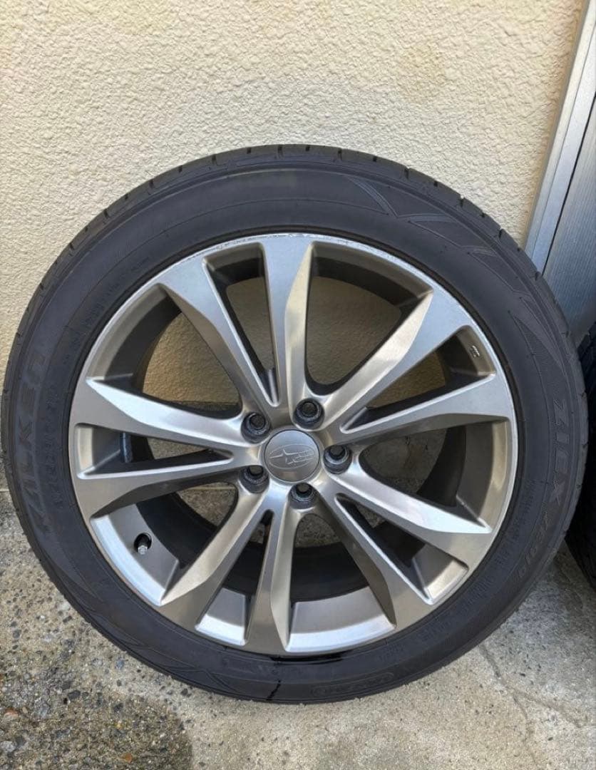 【送料込み】スバル　レガシィ　純正ホイール　タイヤセット　215/50R17
