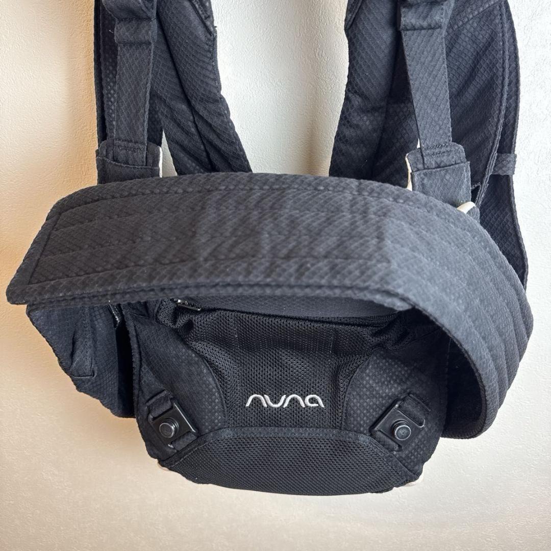 nuna cudl ヌナ カドル 抱っこ紐 ベビーキャリア キャビア（ブラック）