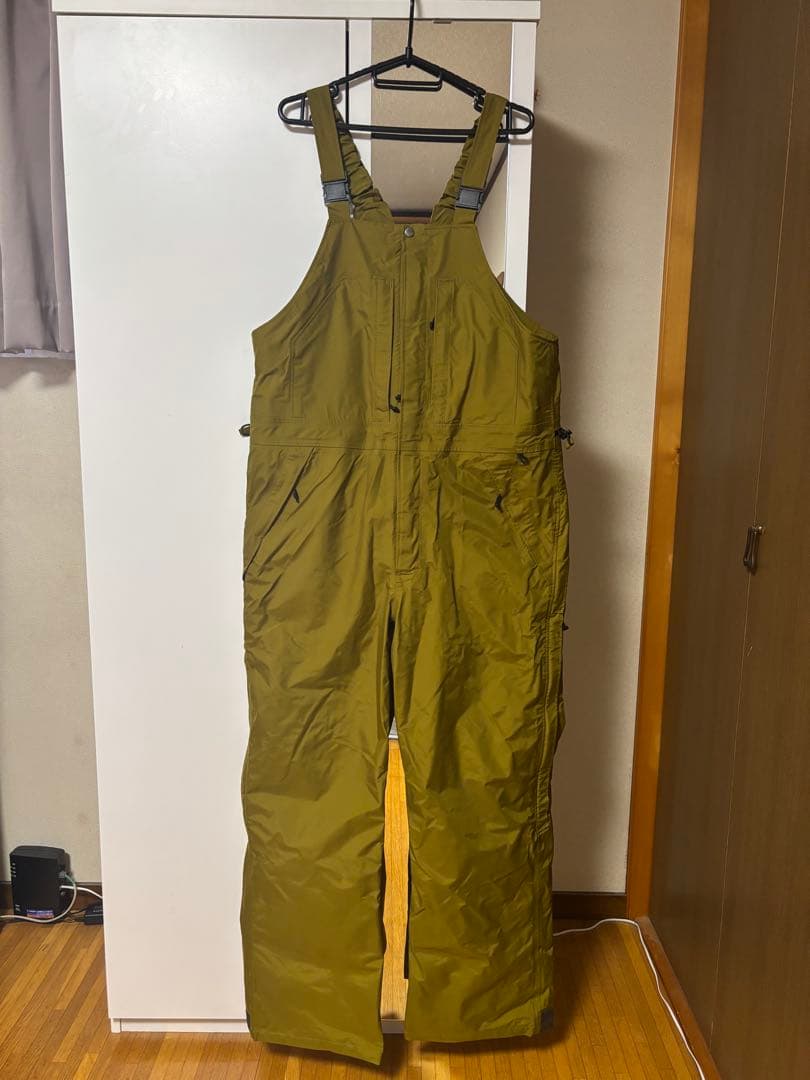 美品！24-25 GREEN CLOTHING BIB PNTS