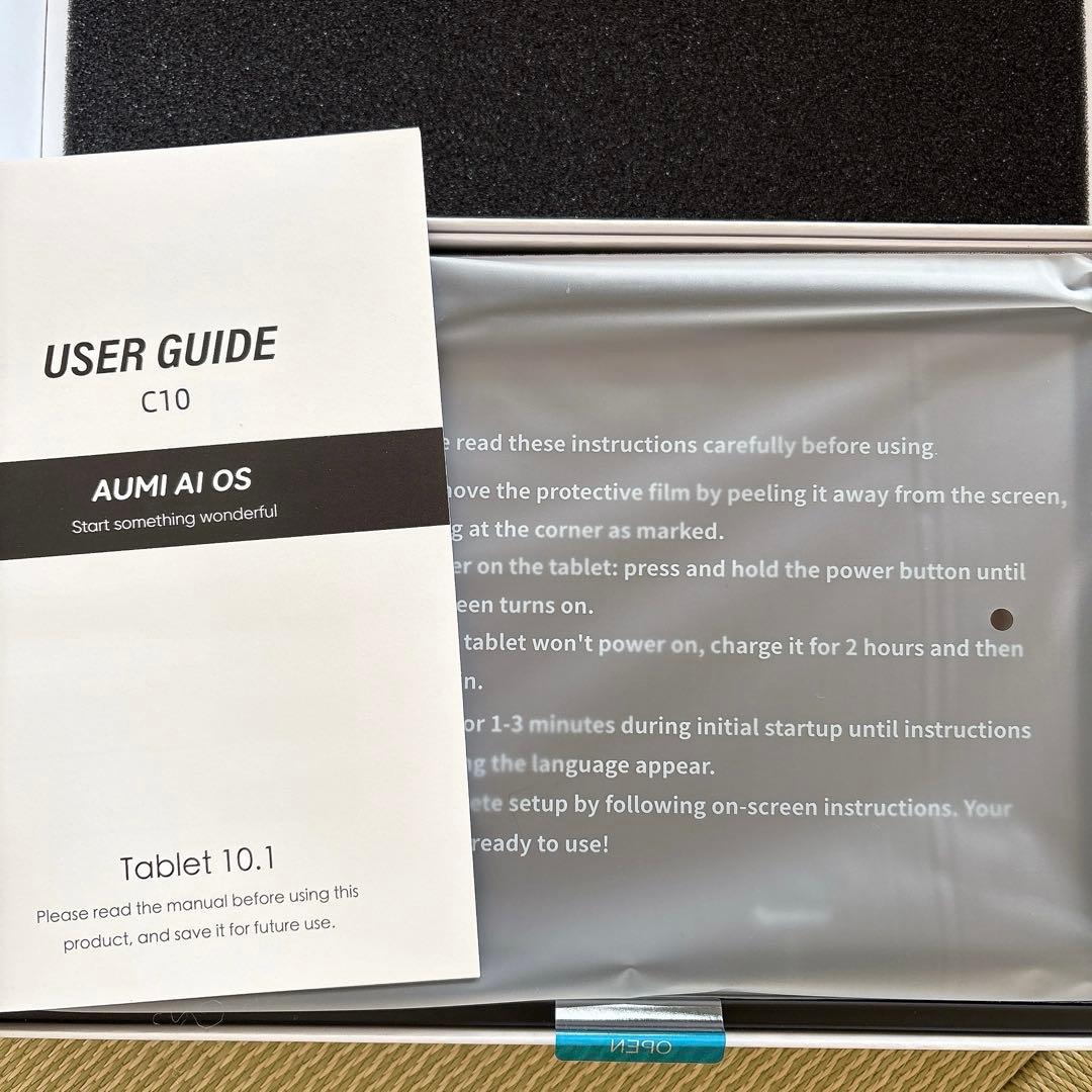 10インチ タブレット android 15 20GB+64GB+1TB拡張