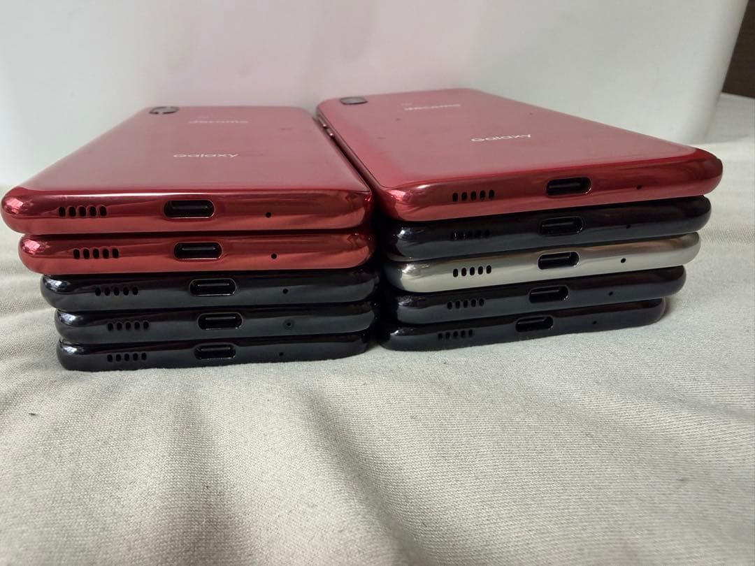 GALAXY A21 カラー3種類初期化済み10個docomo9