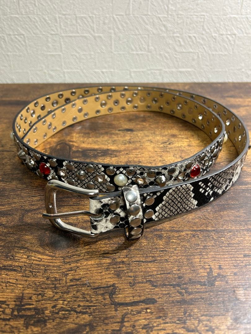 Jaded London Silver Mamba Belt マンバベルト