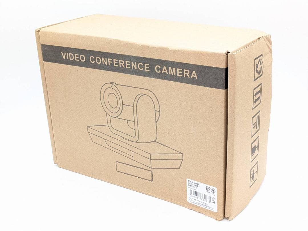 サンワダイレクト 400-CAM071 3倍ズーム搭載会議用カメラ 新品未使用