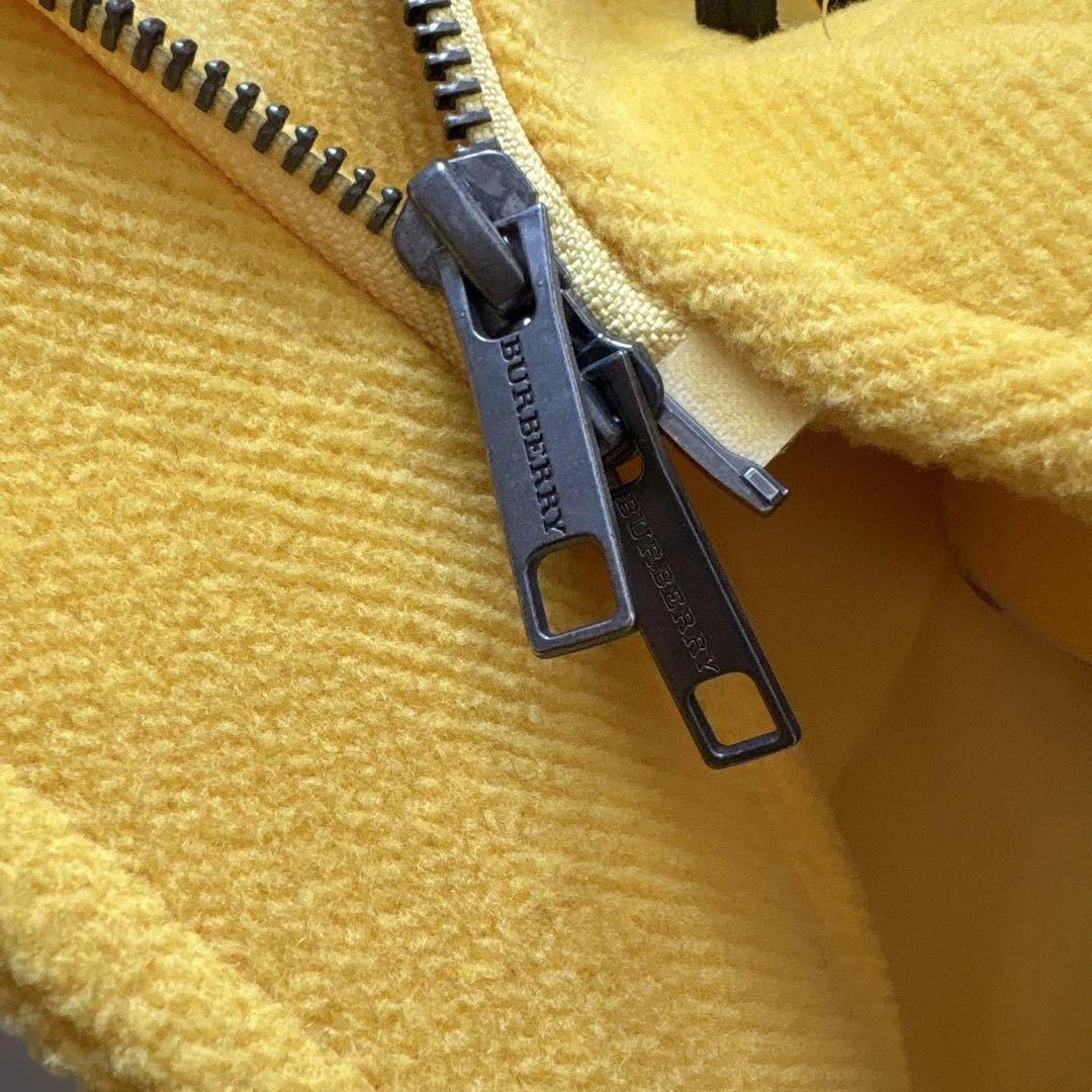 極美品 ✨バーバリー ダッフルコート 黄 38 トグルボタン　ノバチェック