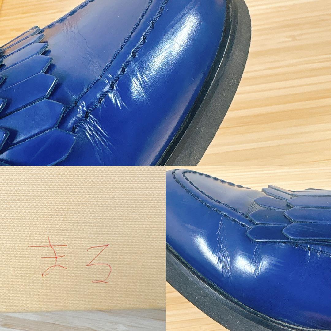 【美品】TOD'S トッズ タッセルローファー スリッポン フリンジ 24.5