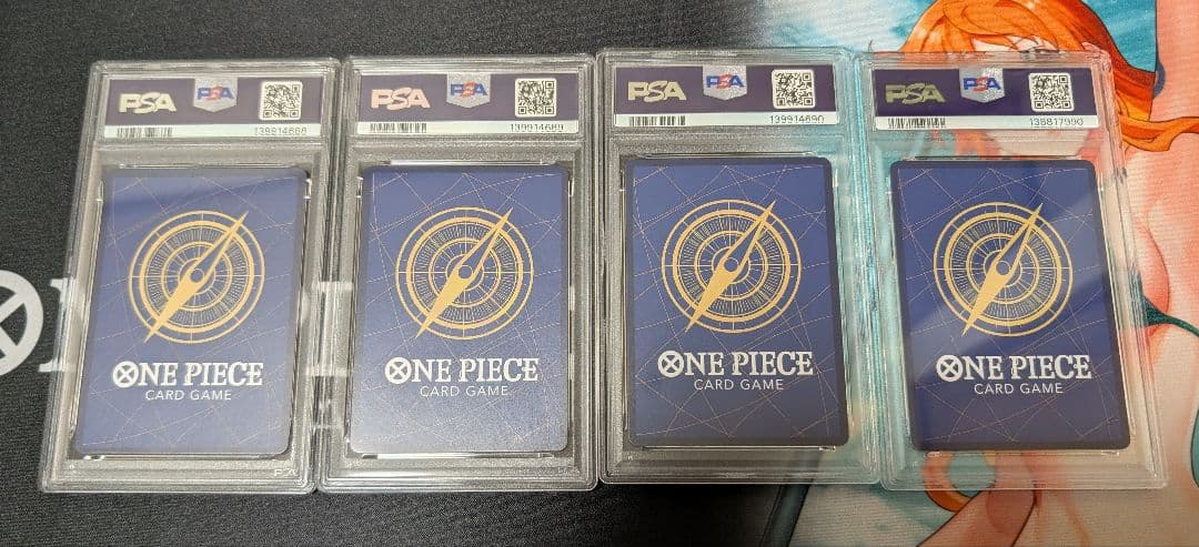⭐️ワンピースカード⭐️ナミ⭐️PSA10⭐️4枚セット⭐️