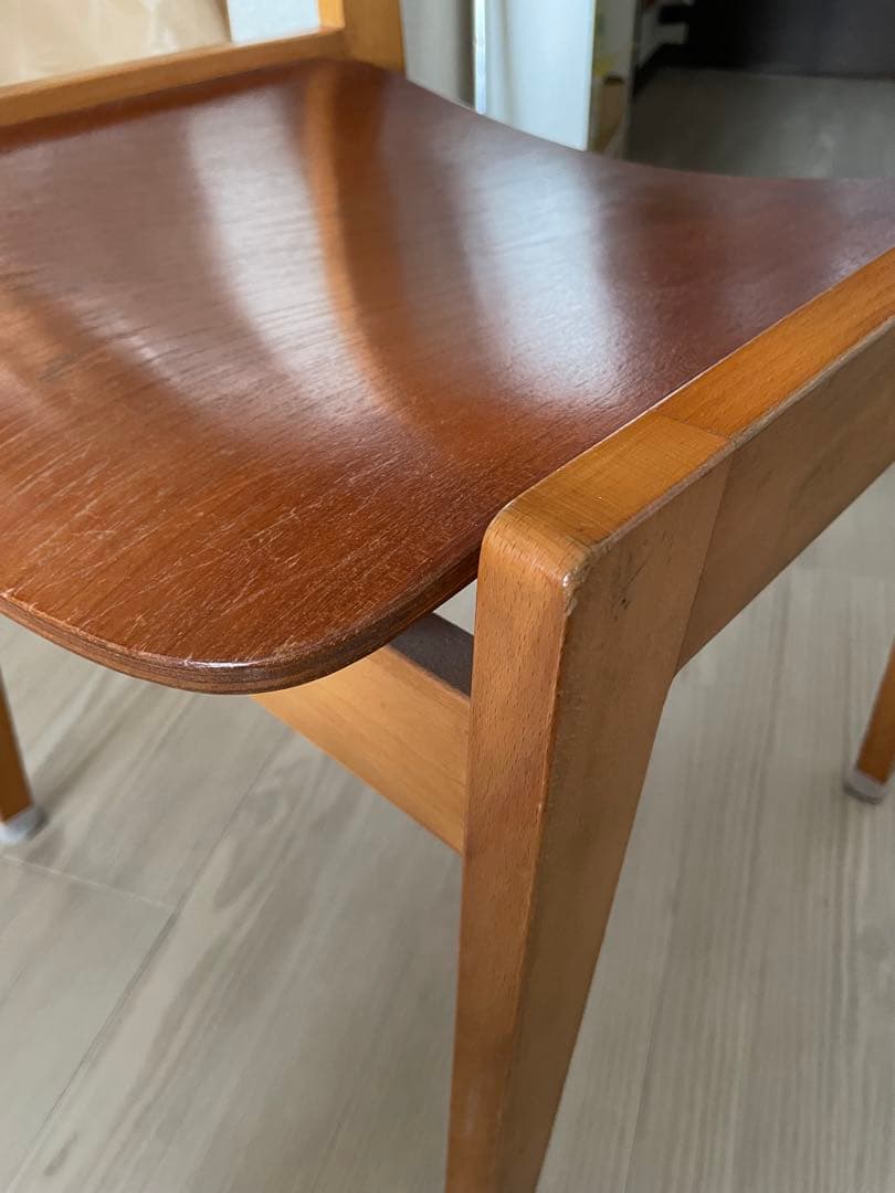 直接取引　【天童木工】ブックチェア/ダイニングチェア/木製椅子/USED