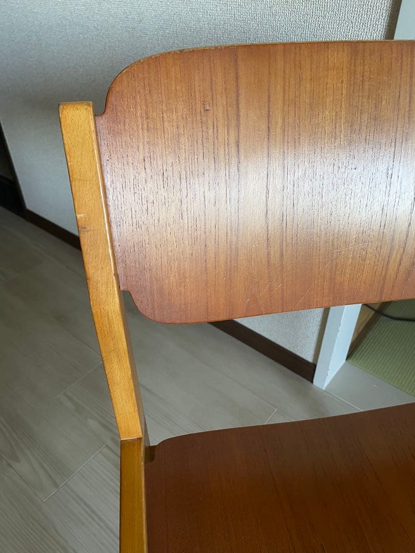 直接取引　【天童木工】ブックチェア/ダイニングチェア/木製椅子/USED