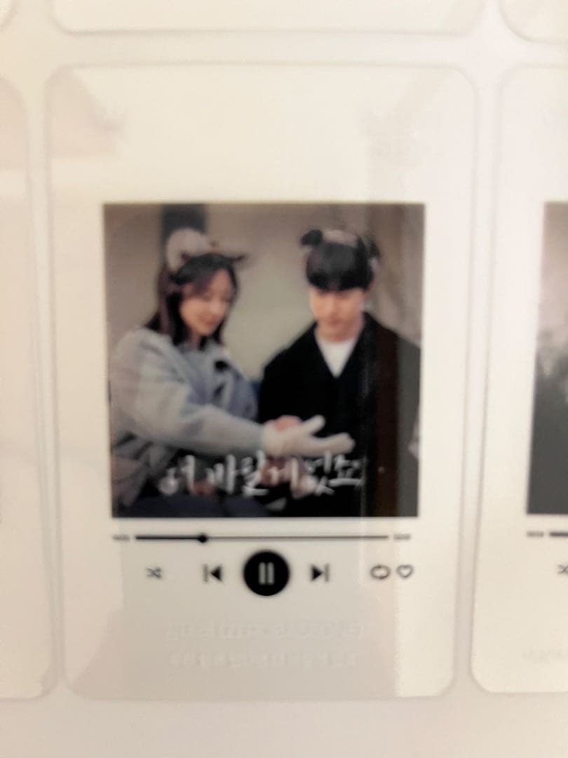 涙の女王 韓国盤正規品 ost付属 プレイリストカード 12種　コンプリート！