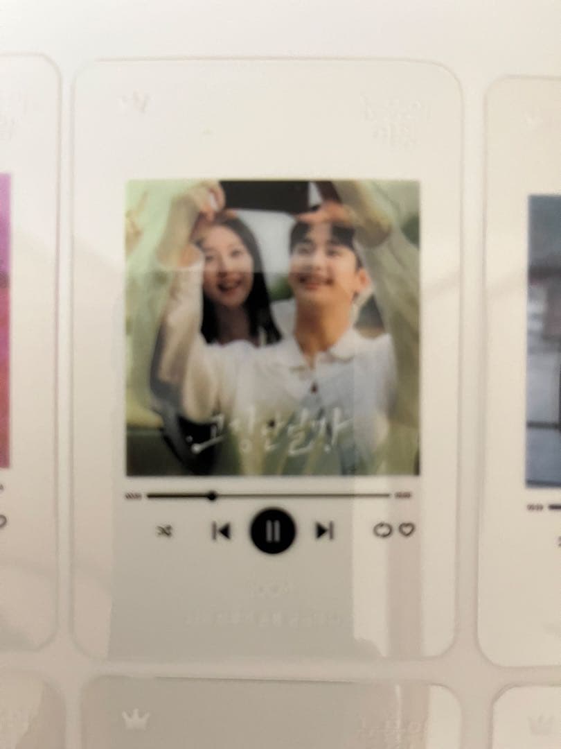 涙の女王 韓国盤正規品 ost付属 プレイリストカード 12種　コンプリート！