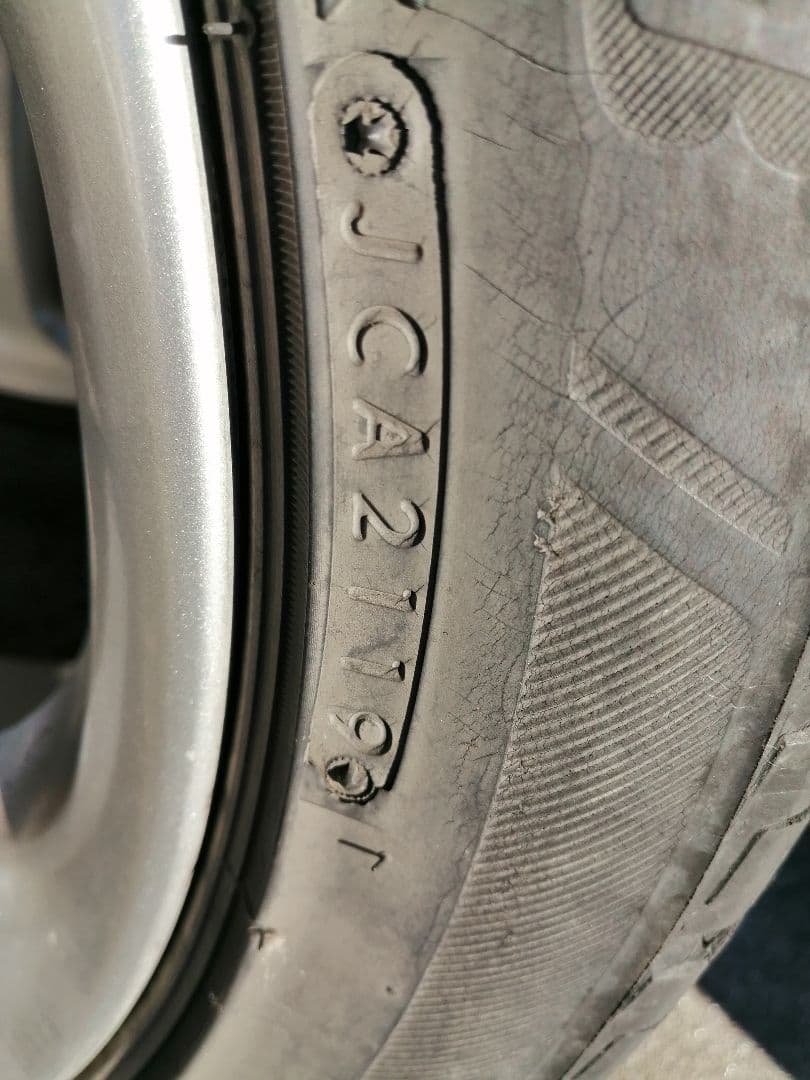 秋田発スバル純正OPSAA17インチ215/45R17夏タイヤ4本セットBBS風