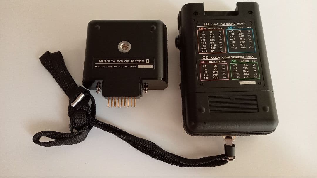 MINOLTA COLOR METER II デジタルカラーメーター　説明書付き