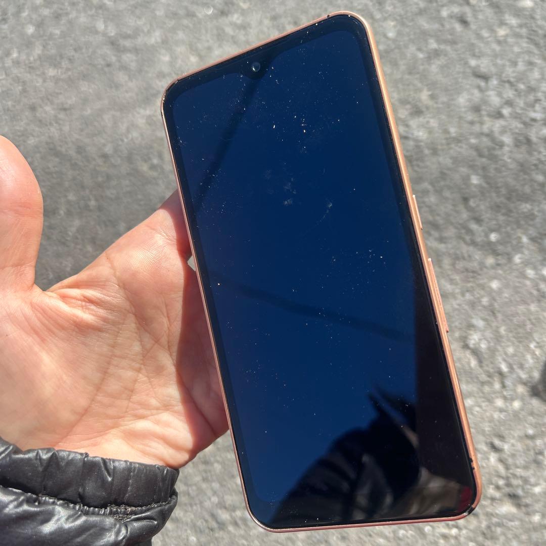 arrows スマートフォン ライトオレンジ