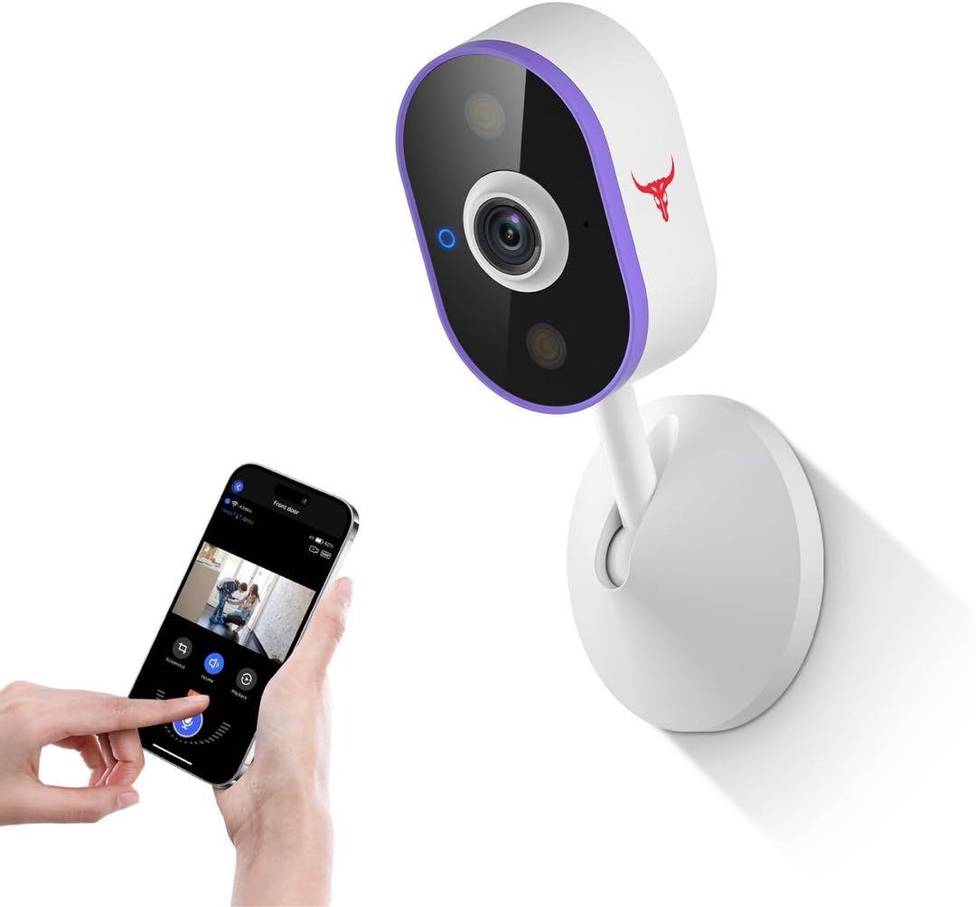 防犯カメラ 屋外・室内対応 ペットカメラ 監視カメラ 1080PフルHD