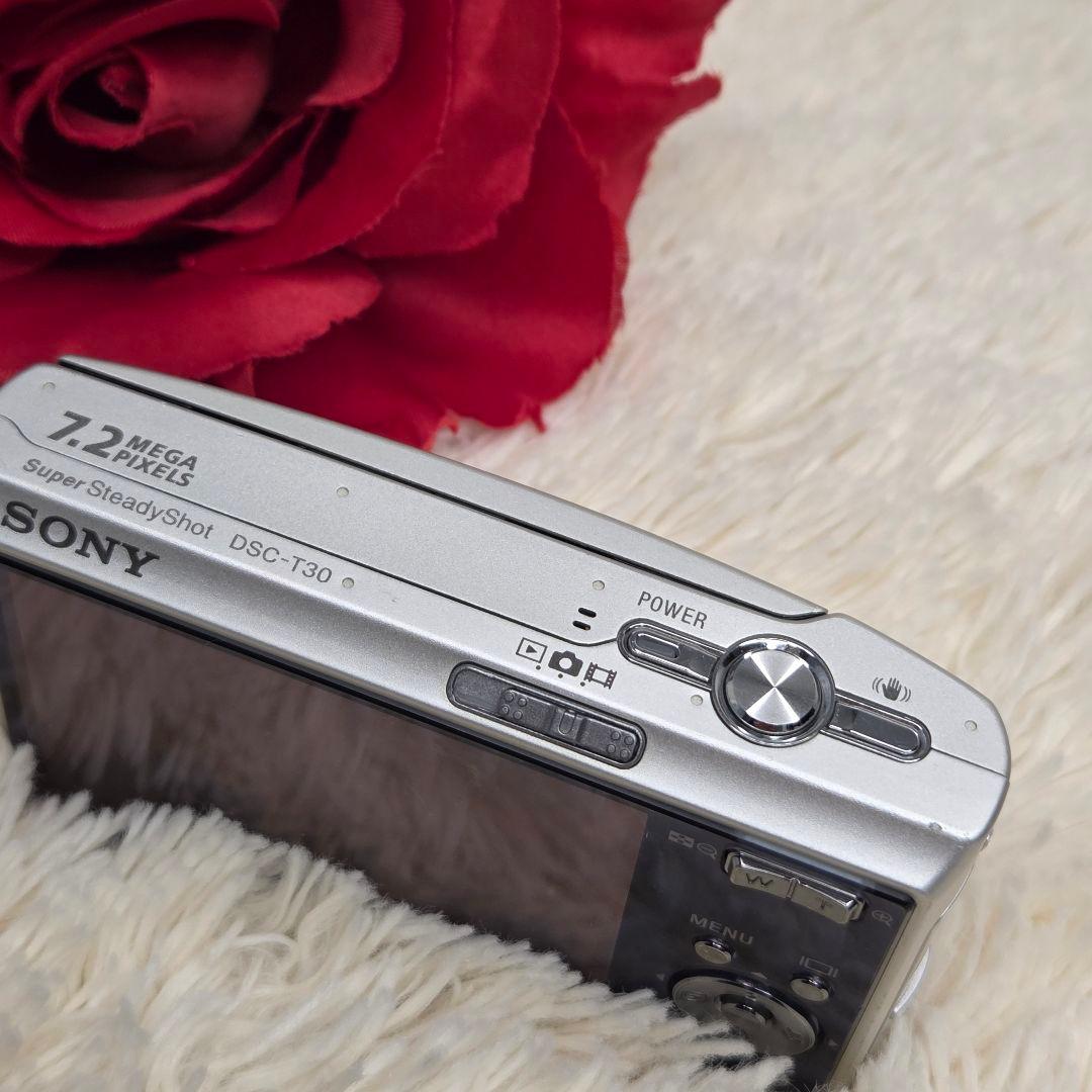 SONY ソニー サイバーショット デジタルカメラDSC-T30 シルバー