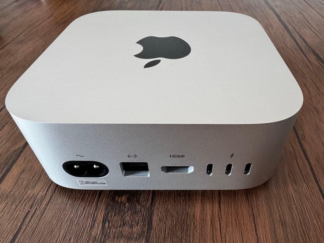 Apple Mac mini M4 メモリ16GB 256GB