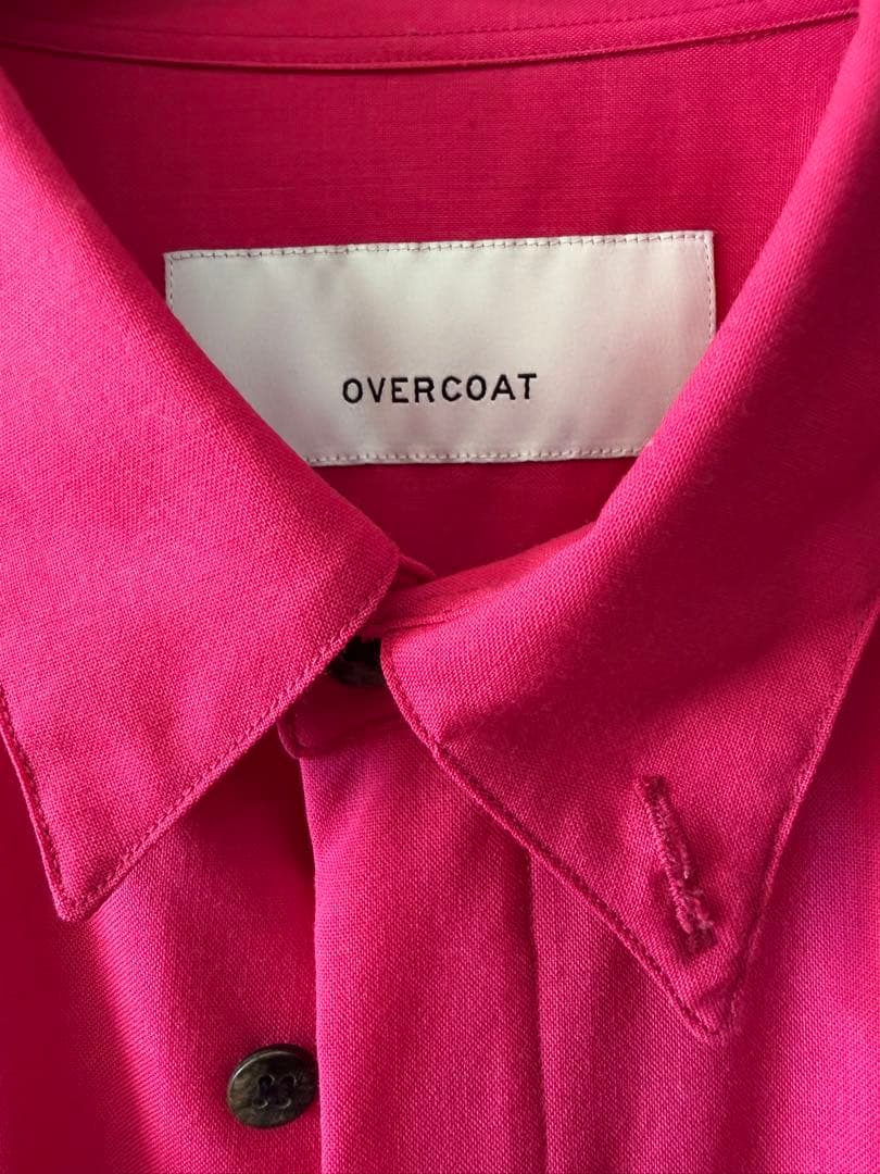 OVERCOAT ピンク 長袖シャツ サイズ2