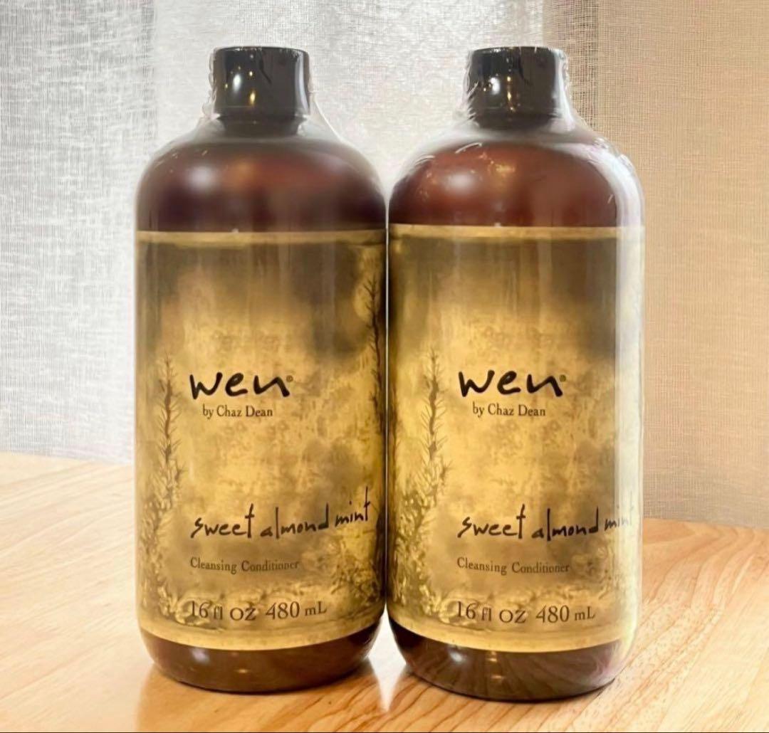 ウェン　wen　アーモンド480m×2本セット※ポンプ２本付き