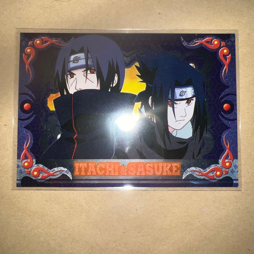 ナルトエッチングカード No.151 イタチ&サスケ