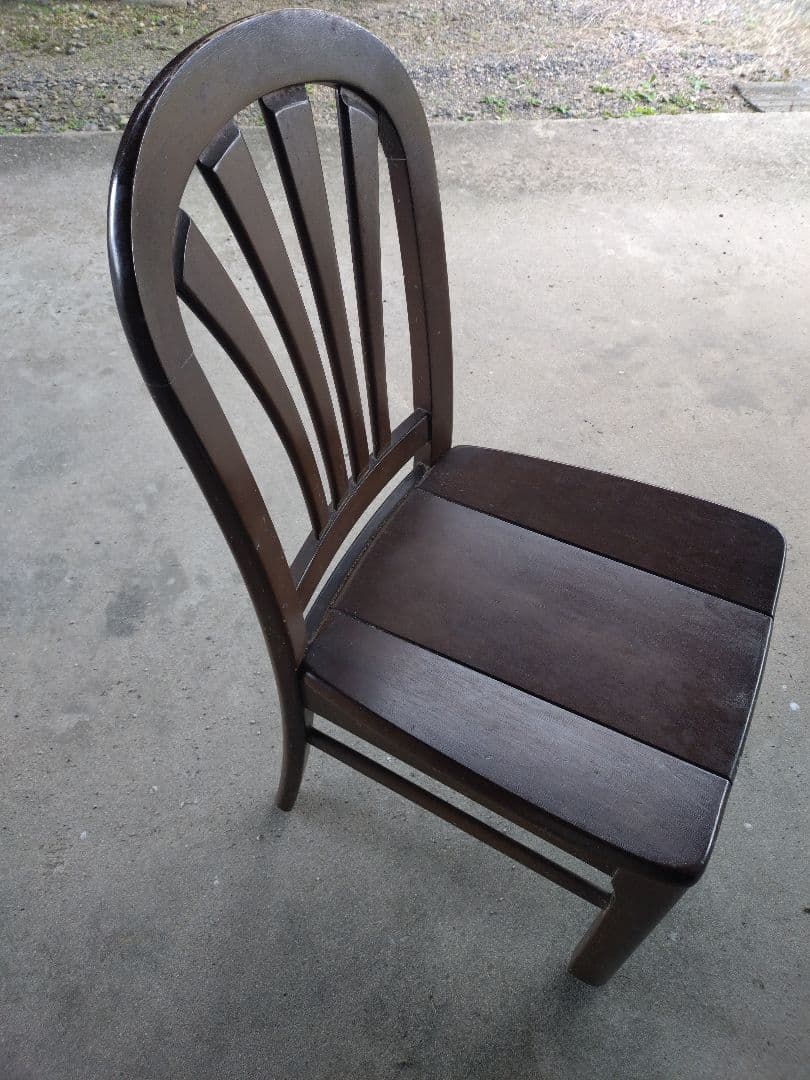 椅子　1脚　ブラウン　高級家具　テーブルも別に出品中