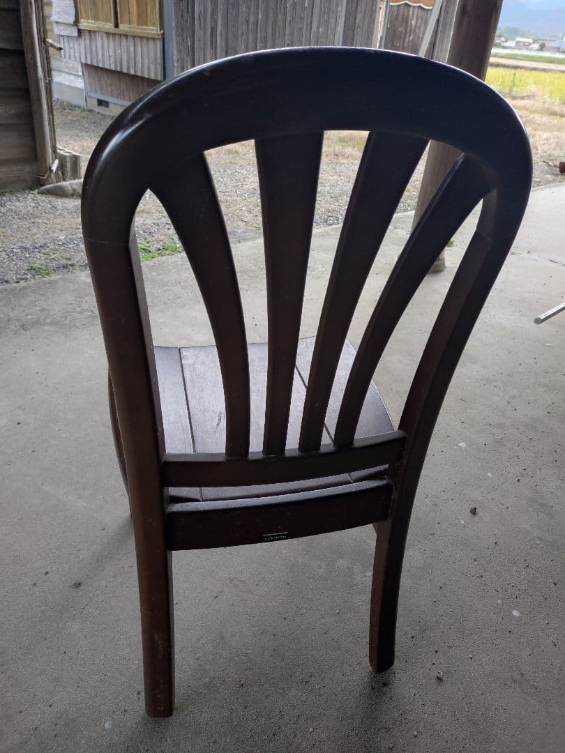 椅子　1脚　ブラウン　高級家具　テーブルも別に出品中