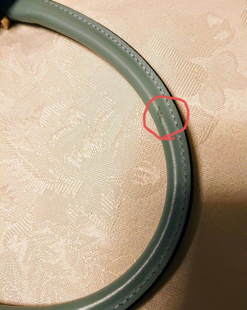 GUCCI　ハンドバッグ　ミントブルー バッグ