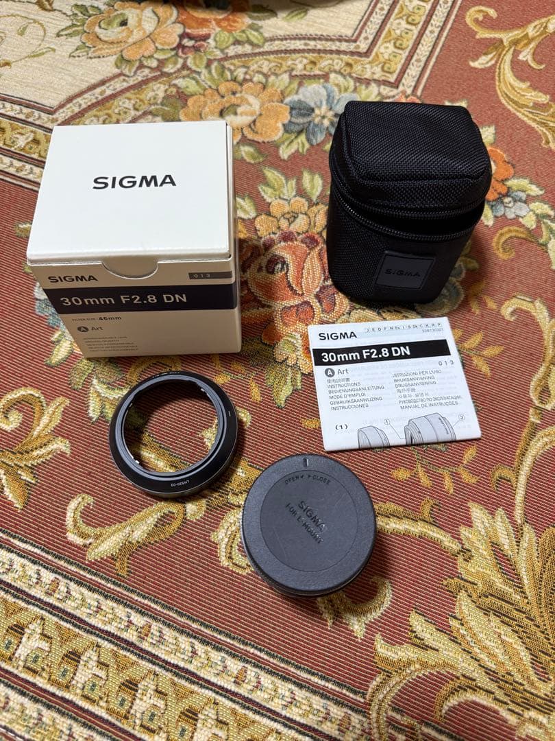 SIGMA 30mm F2.8 DN レンズ　SONY Eマウント用