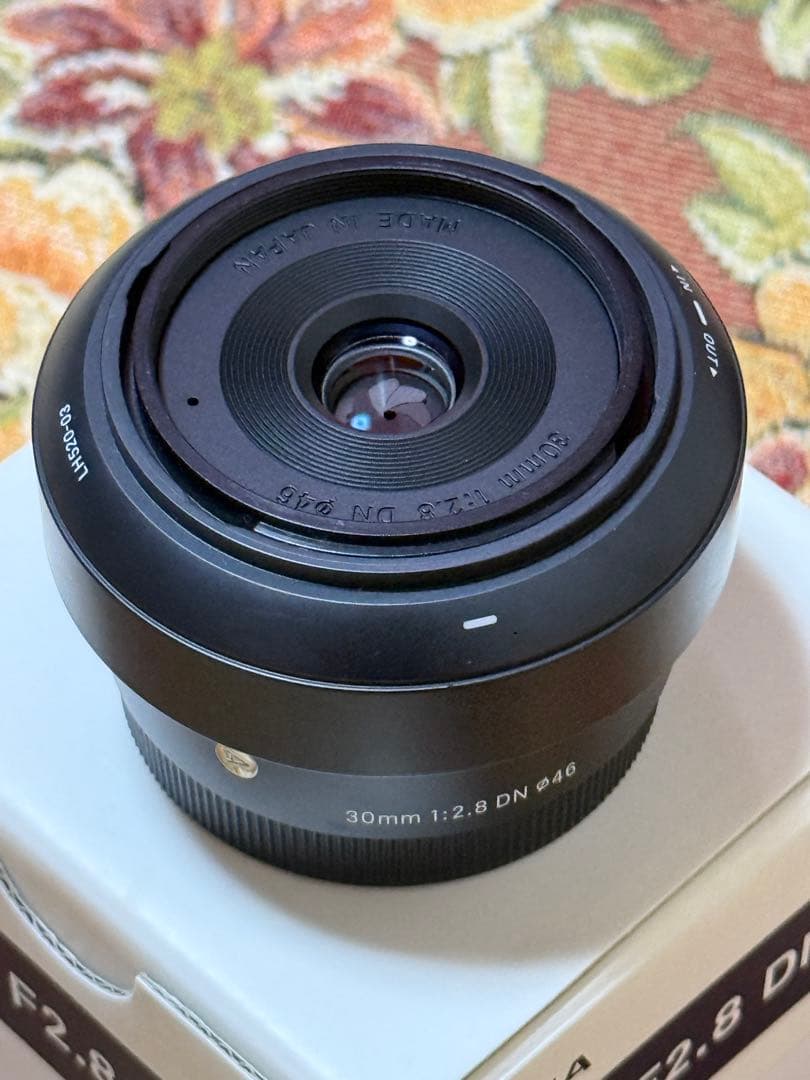 SIGMA 30mm F2.8 DN レンズ　SONY Eマウント用