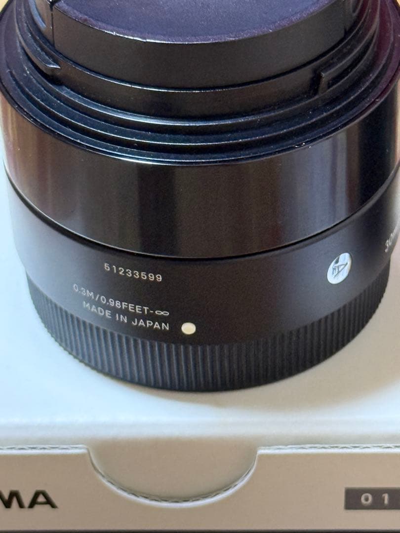 SIGMA 30mm F2.8 DN レンズ　SONY Eマウント用