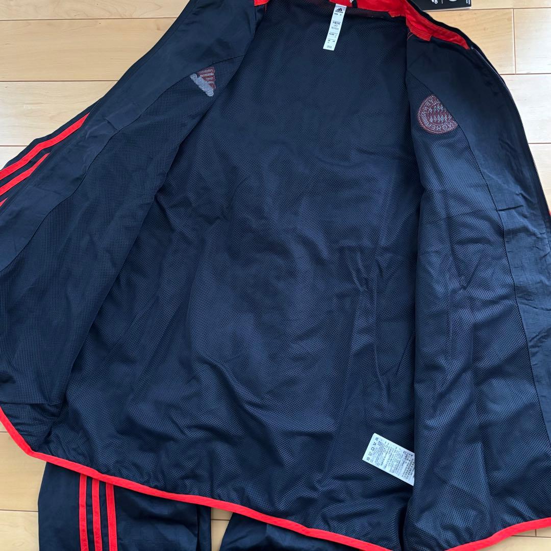 【新品タグ付き】 adidas FCバイエルン・ミュンヘン ジャージセットアップ