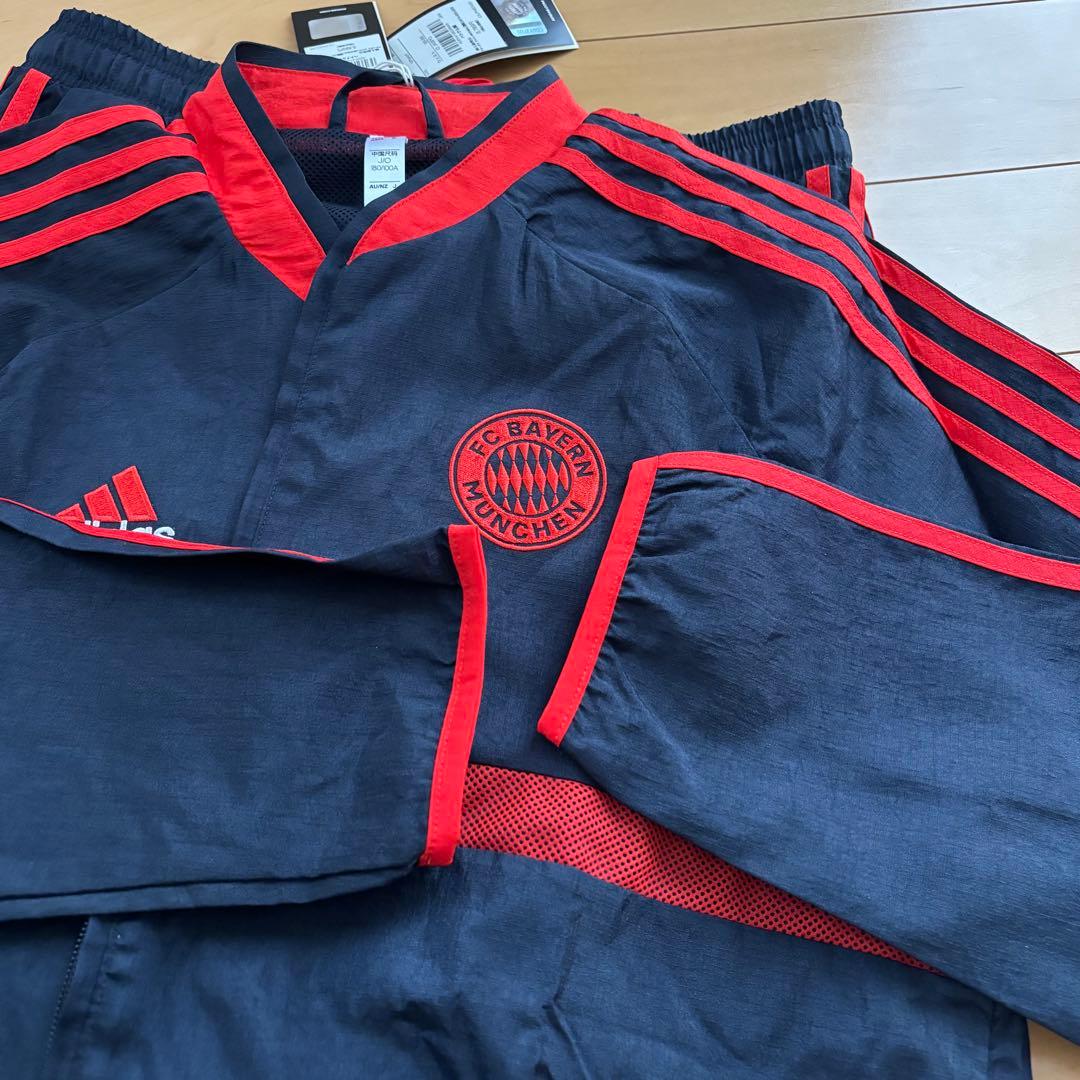【新品タグ付き】 adidas FCバイエルン・ミュンヘン ジャージセットアップ
