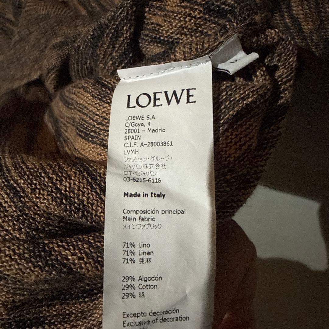 LOEWE × Paula's Ibiza パウラズイビザ リネンフーディー M