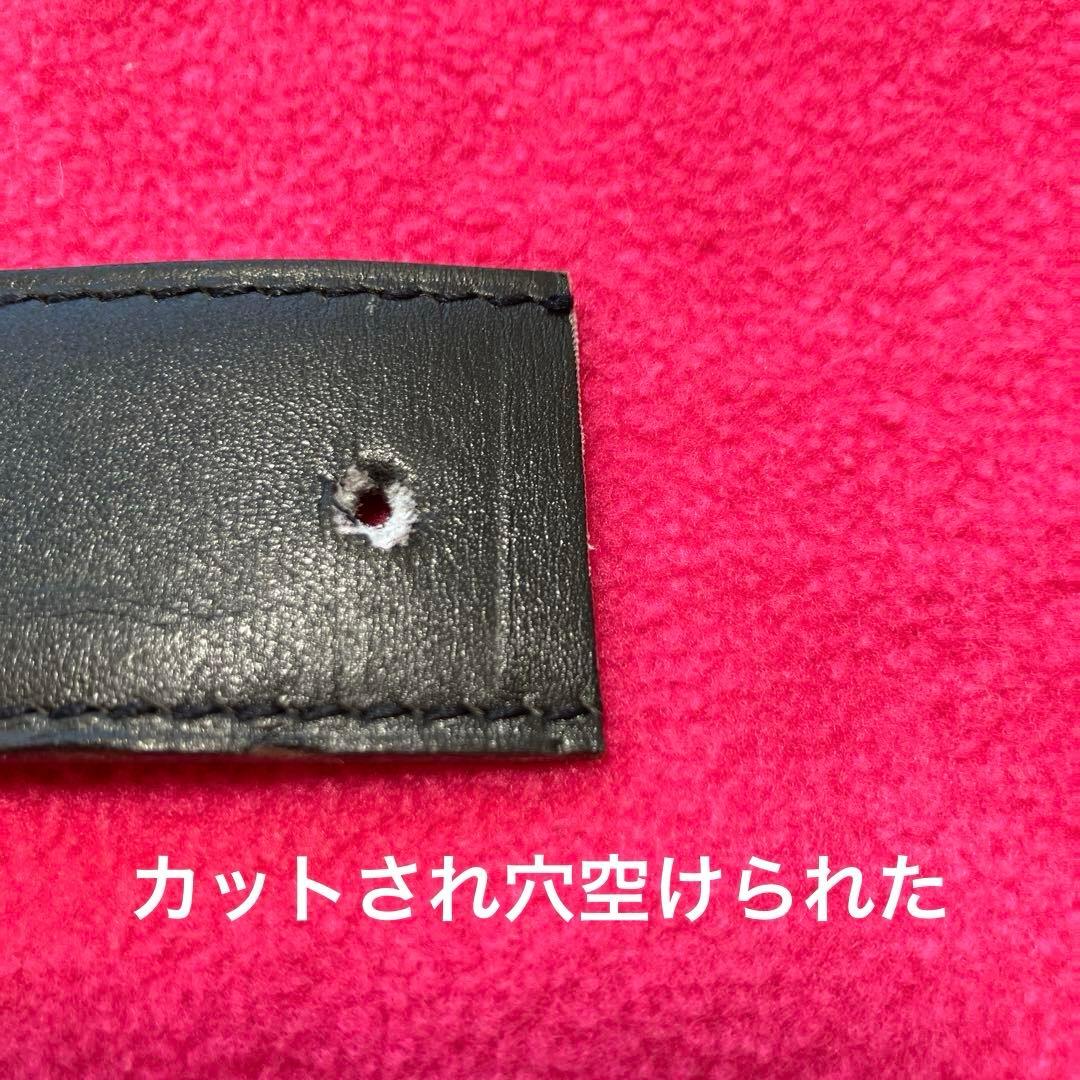 HERMES Ｈ型ゴールドバックル付きリバーシブルベルト