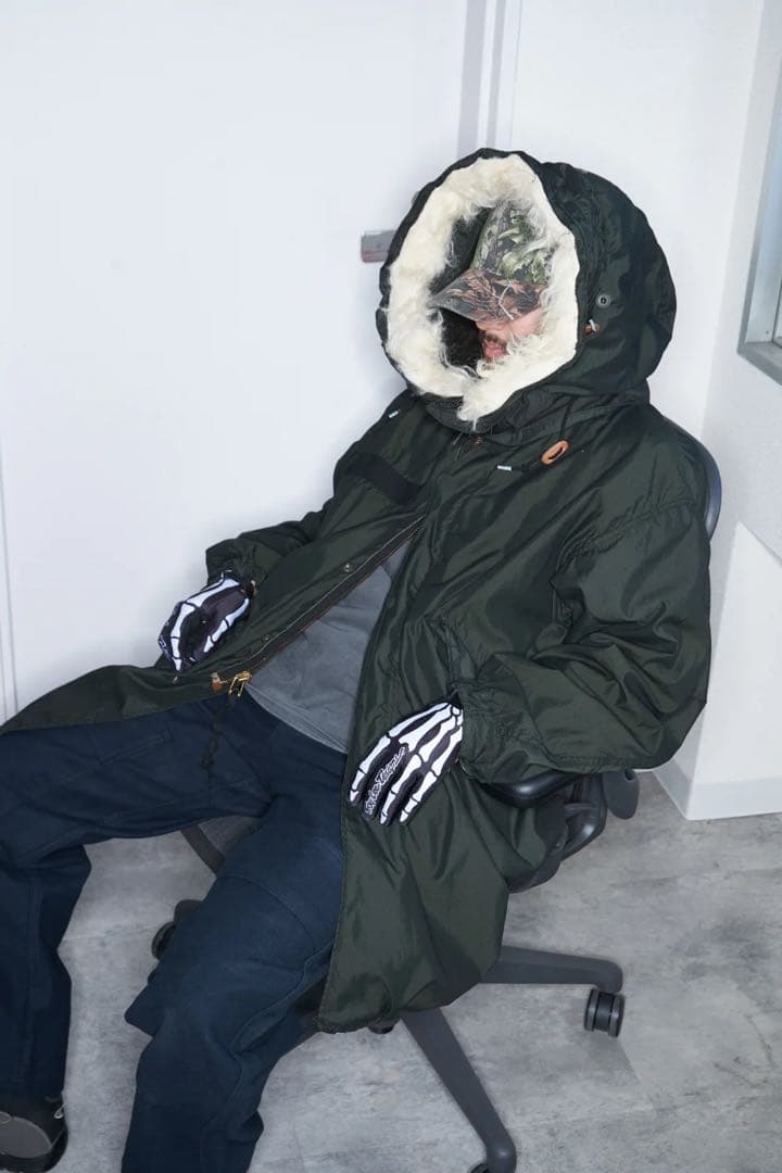 m65 フィッシュテール 黒染め M ブラック waiper anytee レア