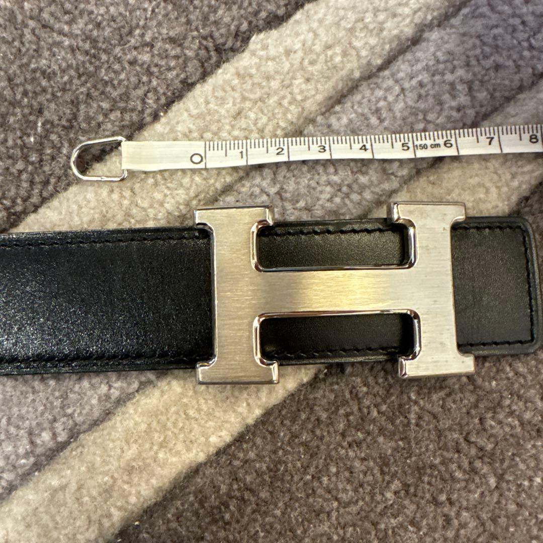 OsioHERMES ブラック/ブルー ベルト 95cm