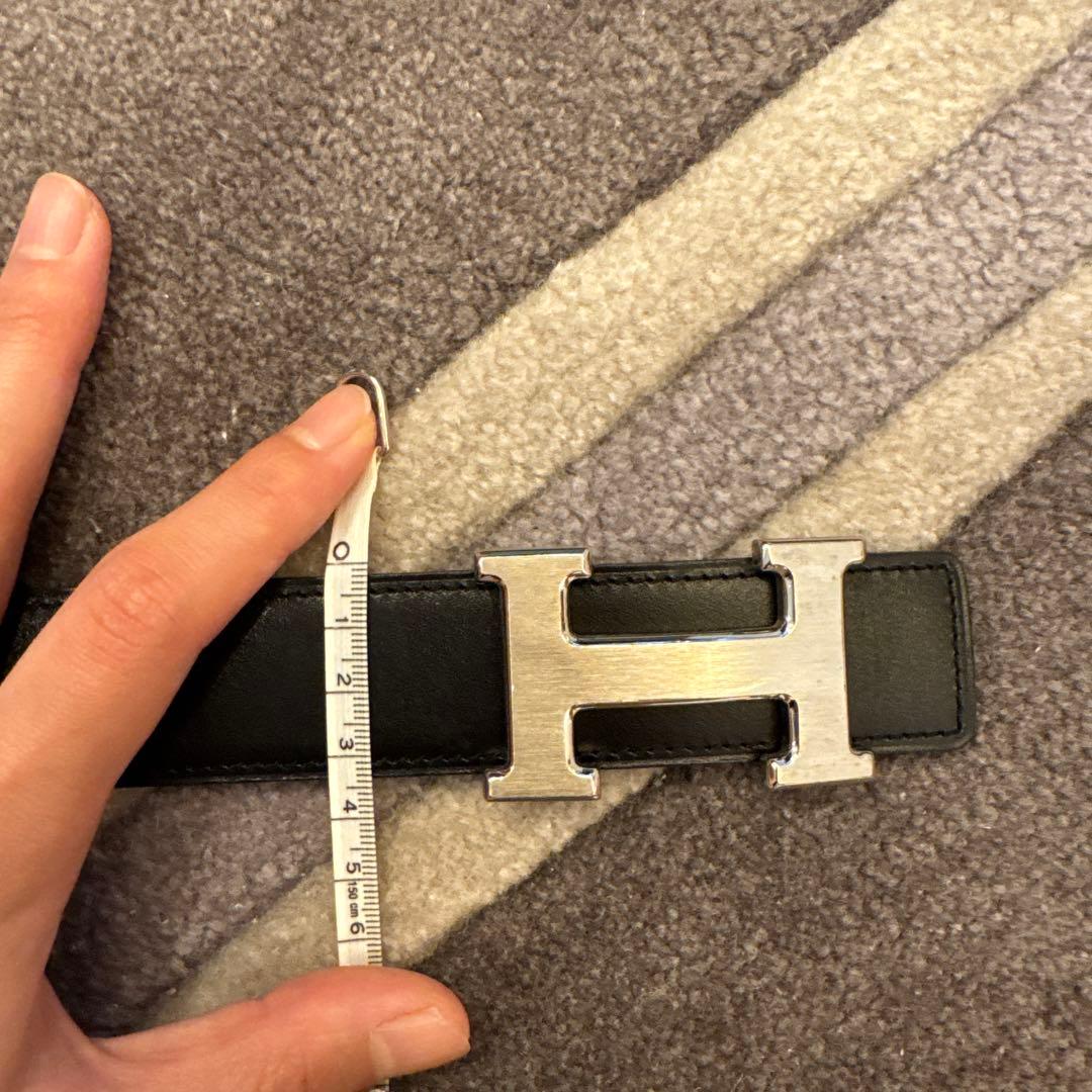 OsioHERMES ブラック/ブルー ベルト 95cm