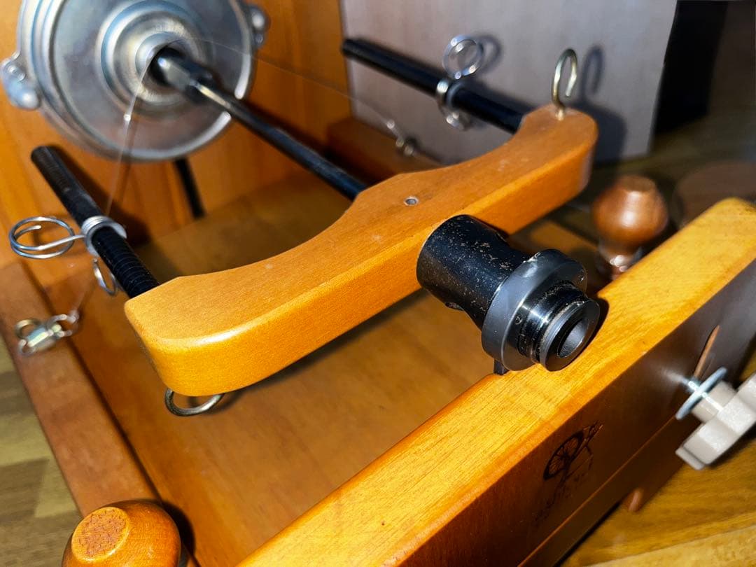 アシュフォード電動スピナー（糸紡ぎ機）