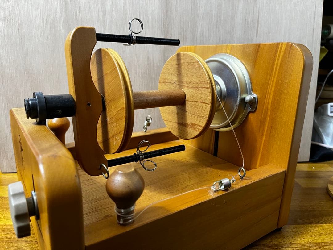 アシュフォード電動スピナー（糸紡ぎ機）