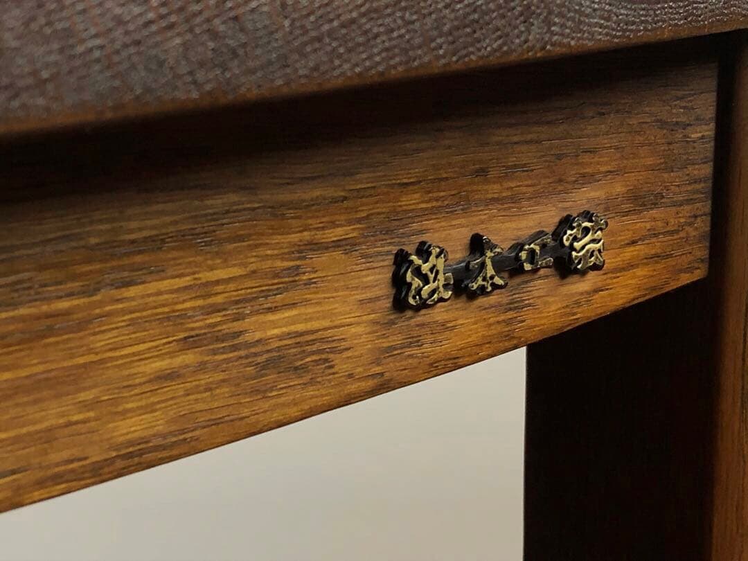 飛騨家具 浜本工芸 アームチェア④ 肘掛け 安楽椅子 楢無垢材 民藝 昭和レトロ