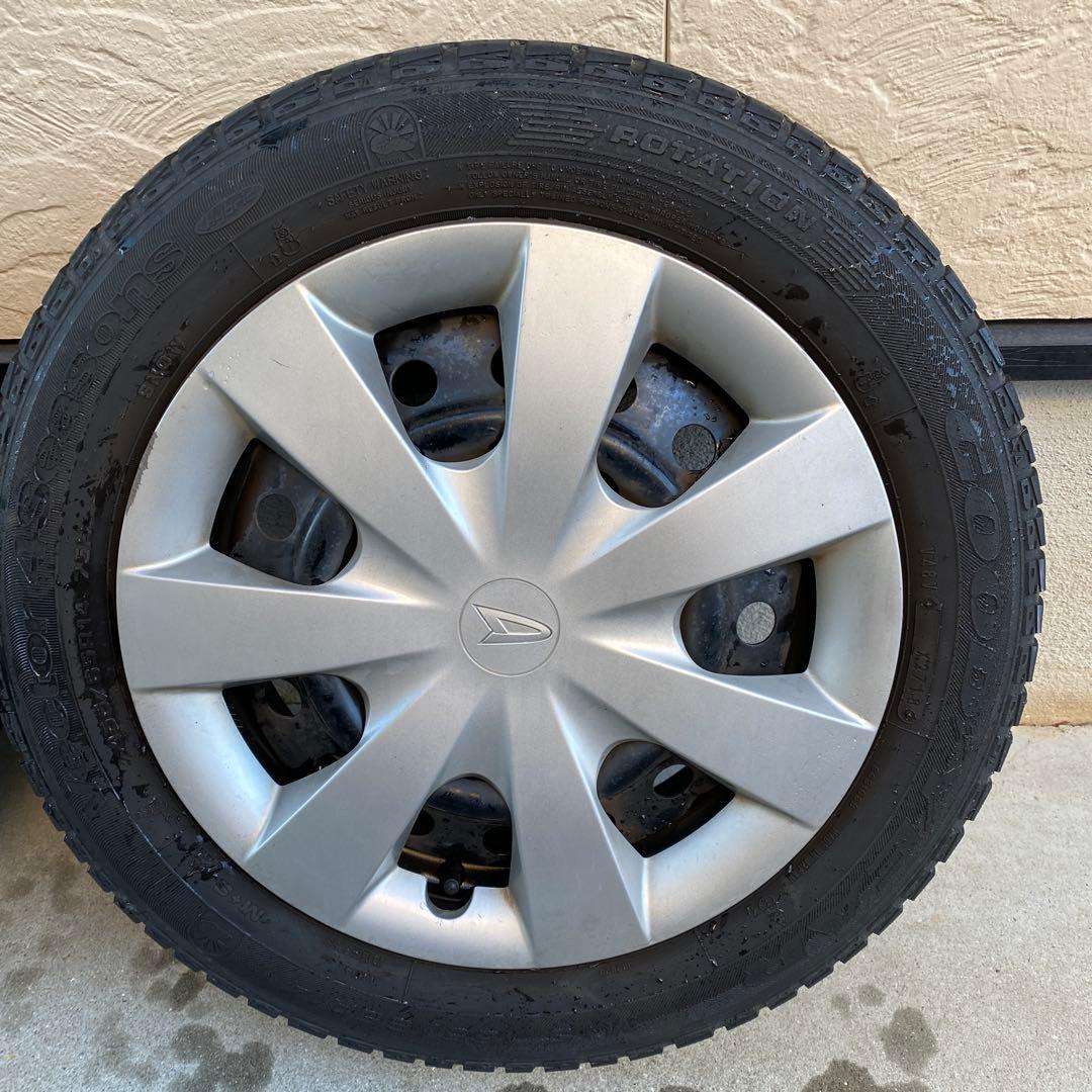 タント　ミライース　14インチ タイヤ・ホイールセットla600s la300s