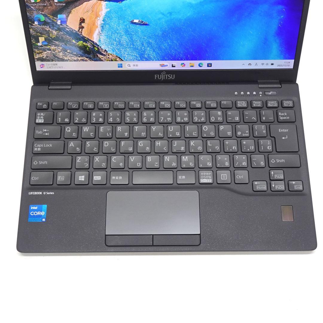 状態良好 富士通 U9311/F i5 第11世代 4GB 128GB オフィス