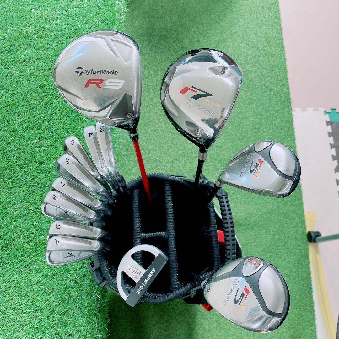 テーラーメイド 初心者 メンズ ゴルフクラブ フルセット 13本 N2462