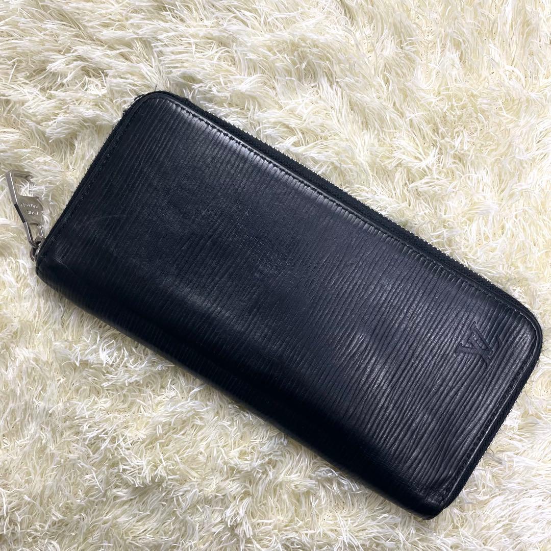 ルイヴィトン ジッピーウォレット ヴェルティカル タイガ ブラック