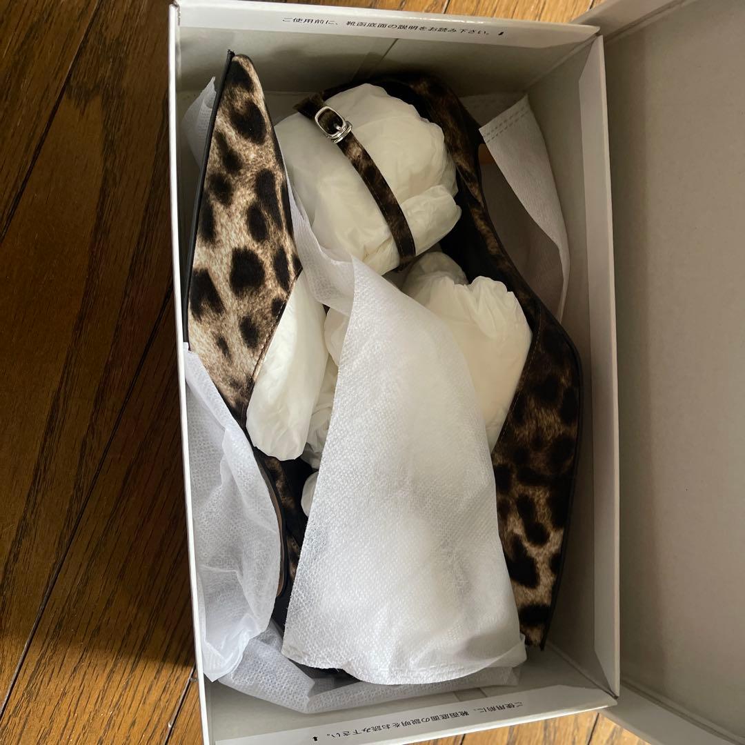 how(レオパードポインデットパンプス)38