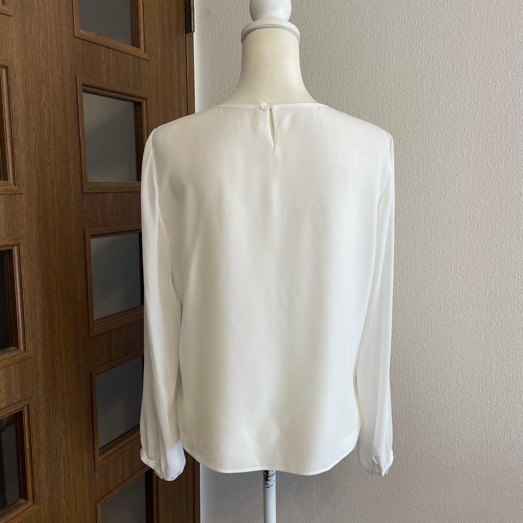 レリアン　タグ付未使用　レース使いのブラウス　希少レギュラー13号