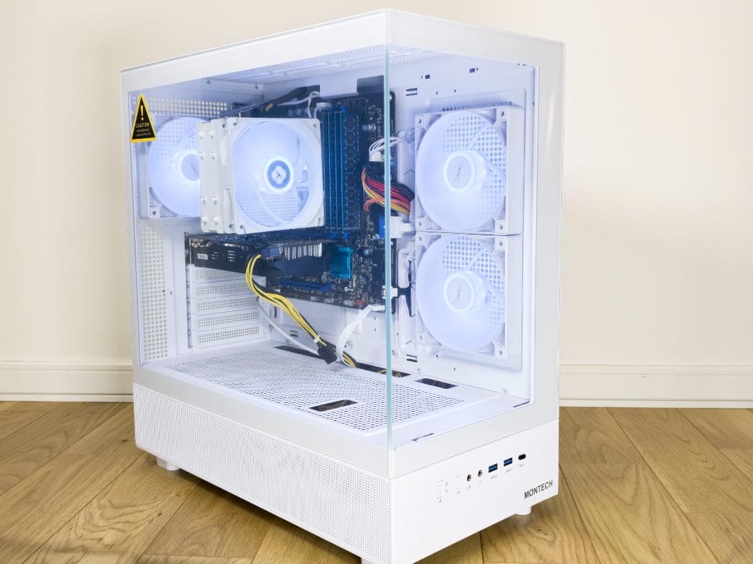 白ゲーミングPC i7-4770/GTX1060/SSD480GB