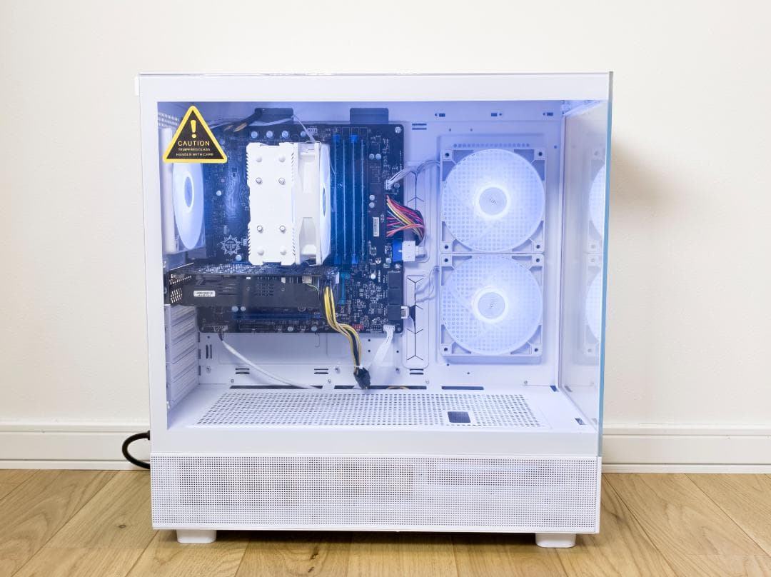 白ゲーミングPC i7-4770/GTX1060/SSD480GB