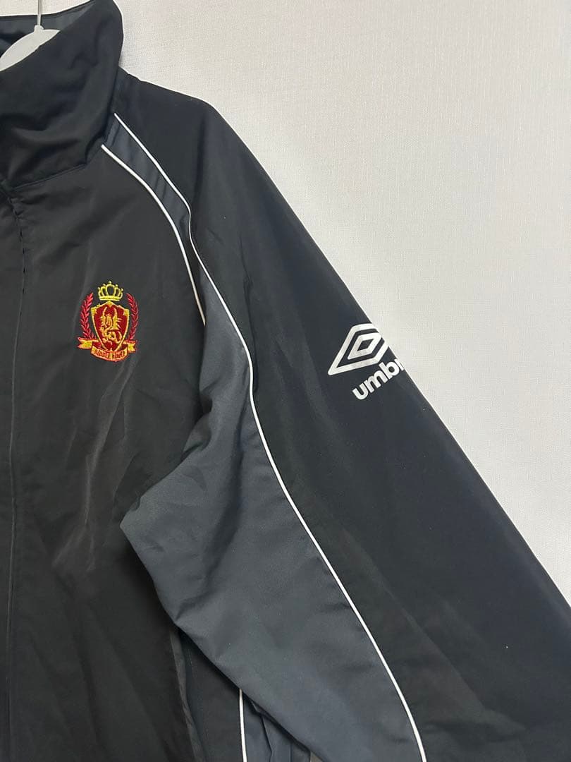 【激レア】9090 × UMBRO ナイロンジャケット Lサイズ 完売品 黒