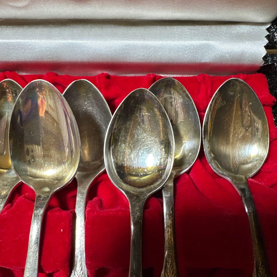 スプーン9本　シルバー950など 銀　総重量155g