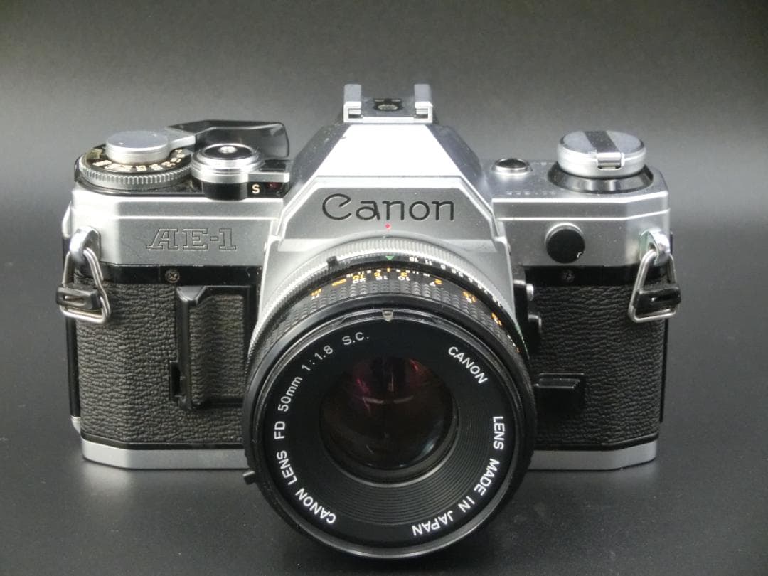 フィルムカメラ Canon AE-1 FD 50mm F1.8 / 35mm F3.5 S.C.